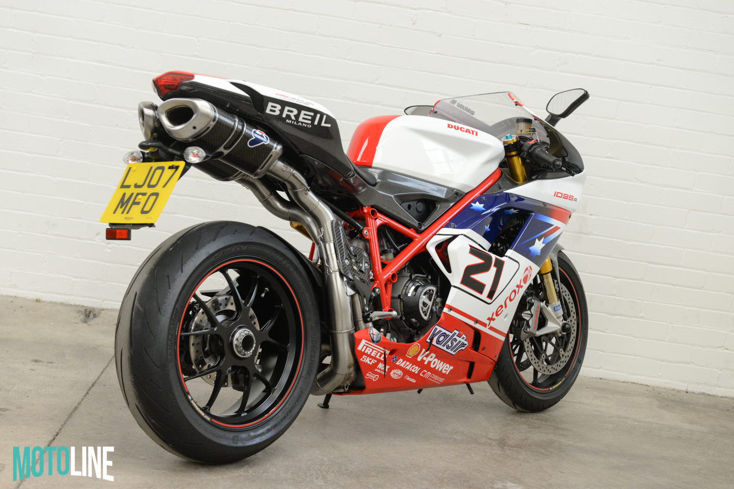 2007 Ducati 1098 S Troy Bayliss “21” Replica