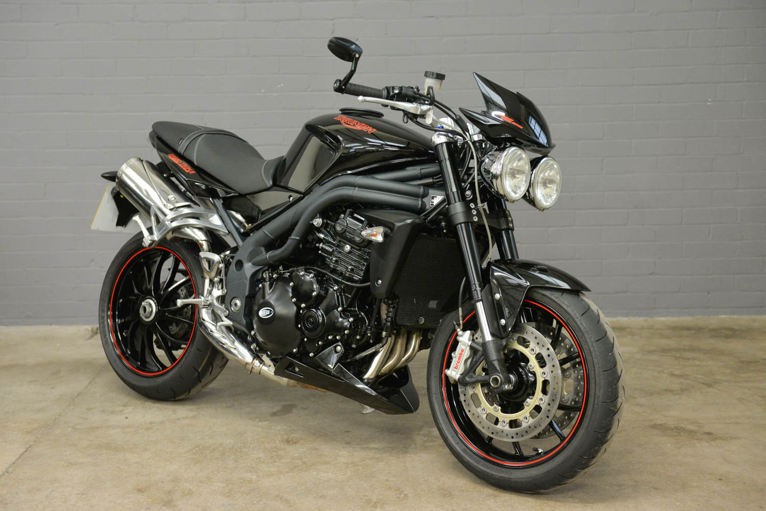 2009 Triumph Speed Triple 1050 15th Anniversary Edition