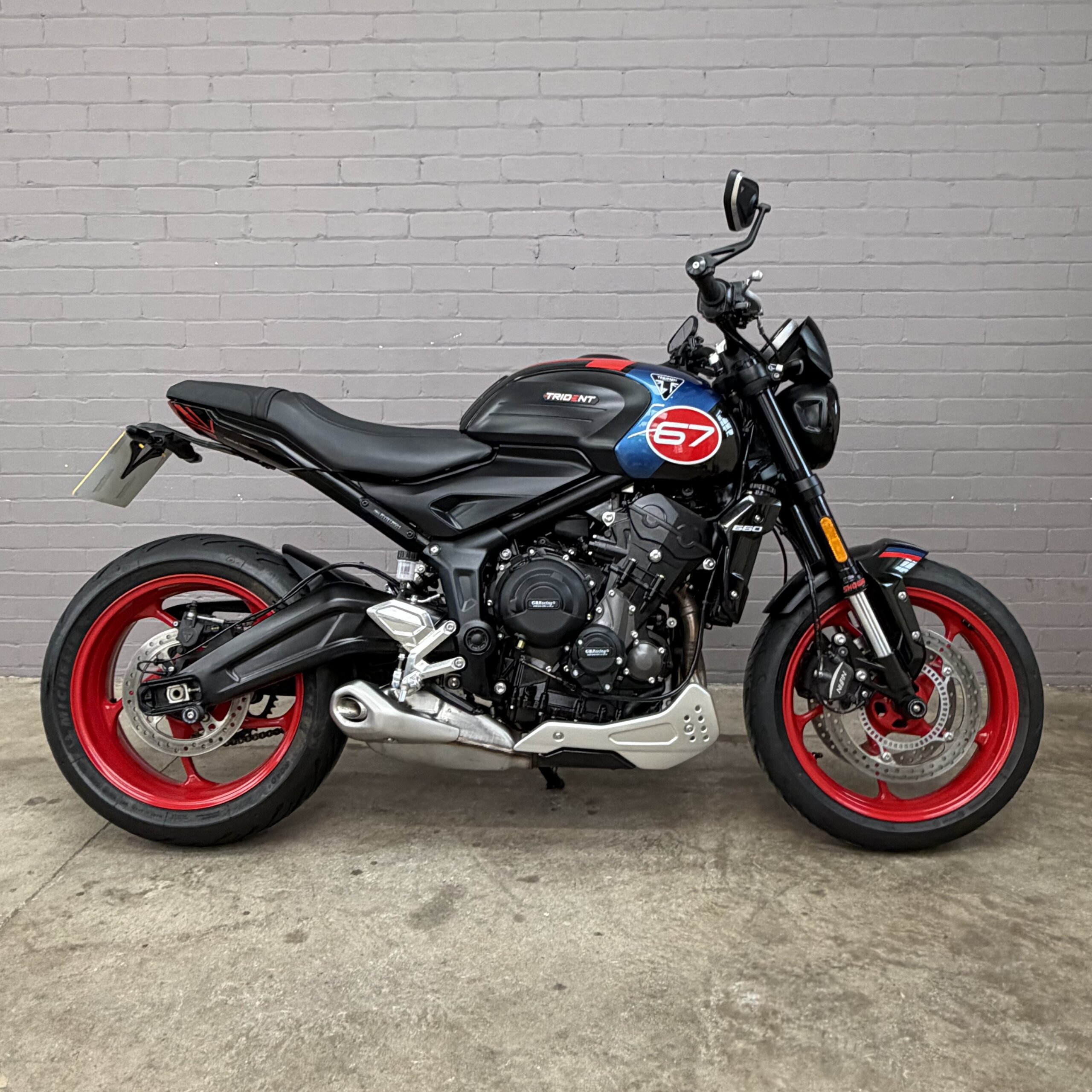2025 Triumph Trident 660 Tribute Edition