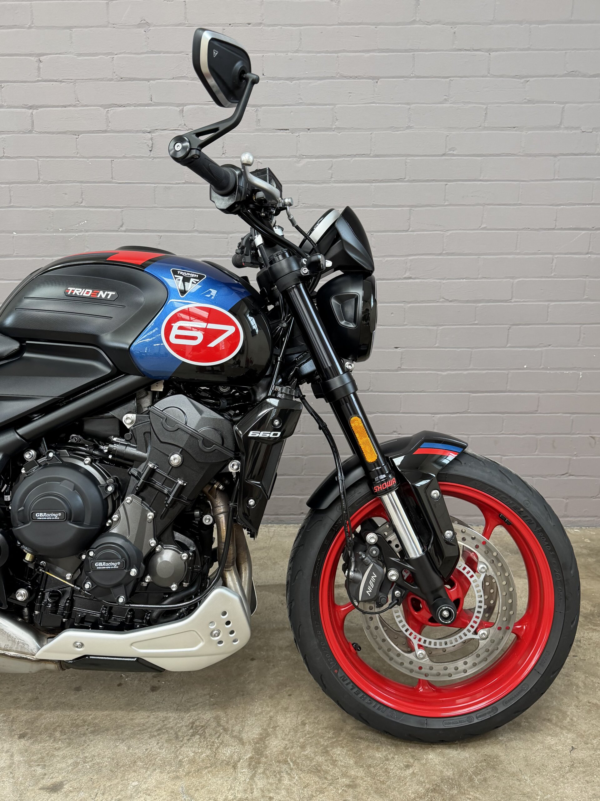 2025 Triumph Trident 660 Tribute Edition