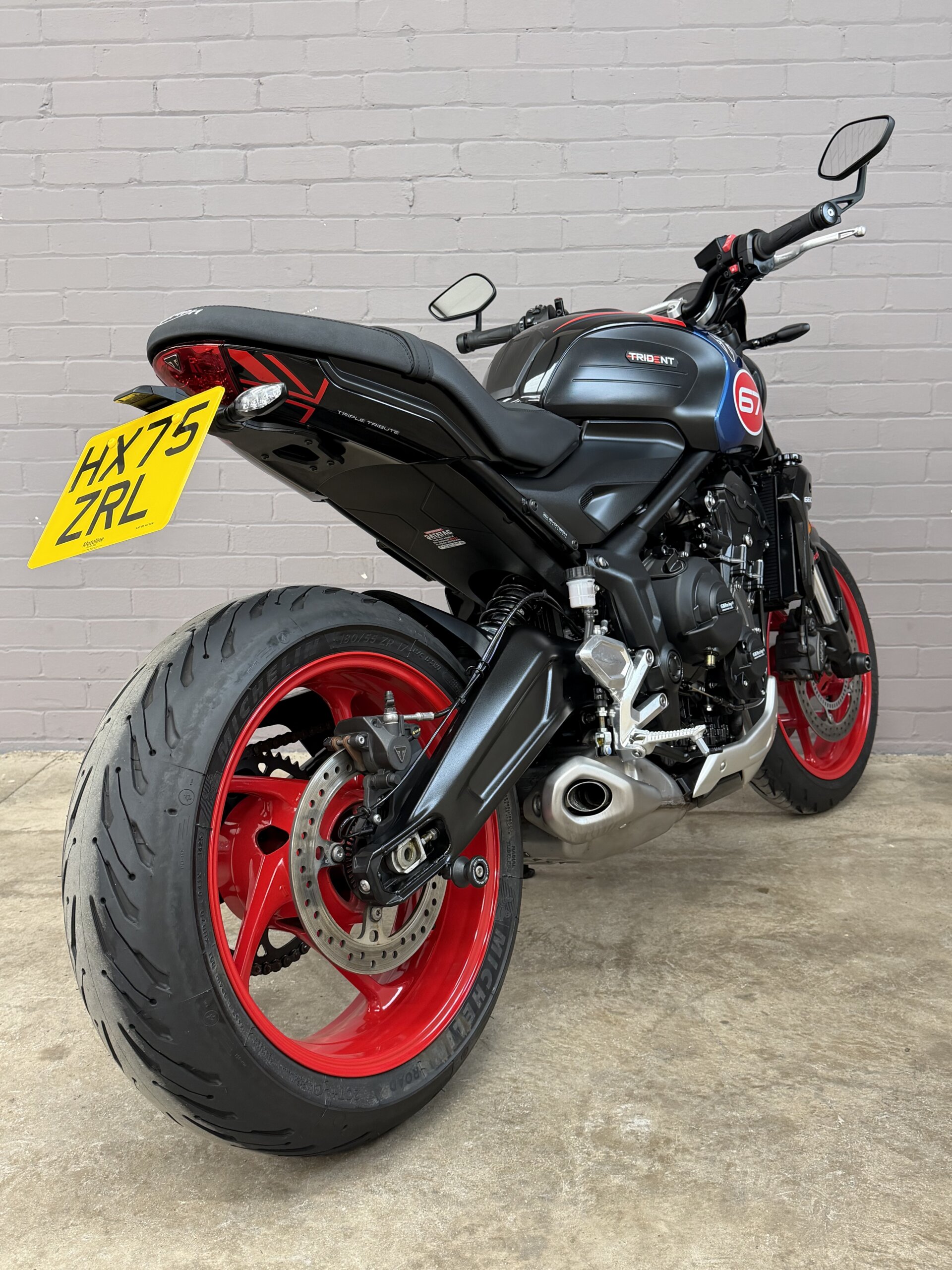 2025 Triumph Trident 660 Tribute Edition